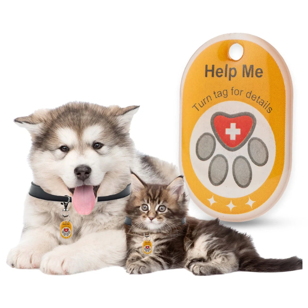 Genie Pet Tag Oval
