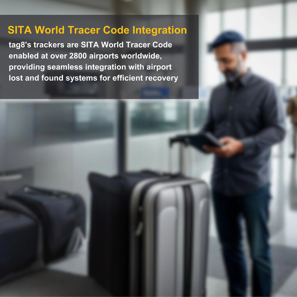 Smart Bag Security Tag - Sweden Flag [Pack 2]